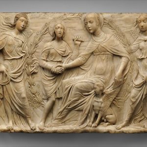 Saint Bridget of Sweden Receiving the Rule of Her Order