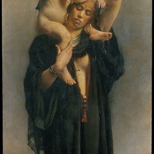 An Egyptian Peasant Woman and Her Child